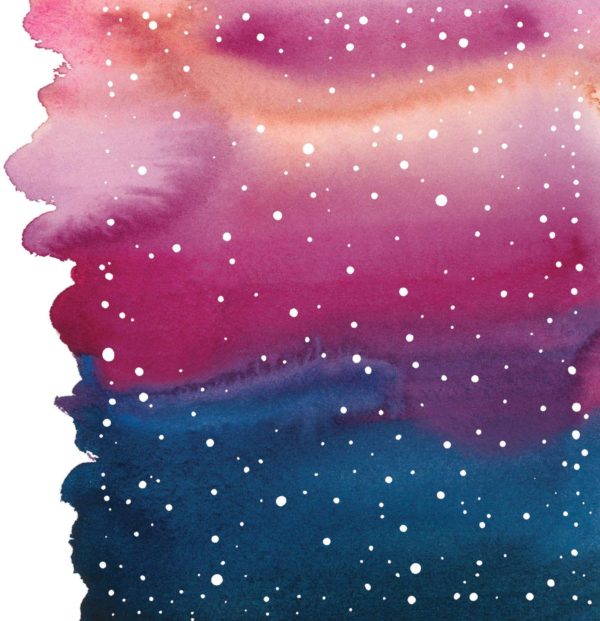 Celestial Notes: 16 Foil-Stamped Notecards with Envelopes (Celestial Star Stationery, Space and Galaxy Watercolor Blank Notecards) - Image 4