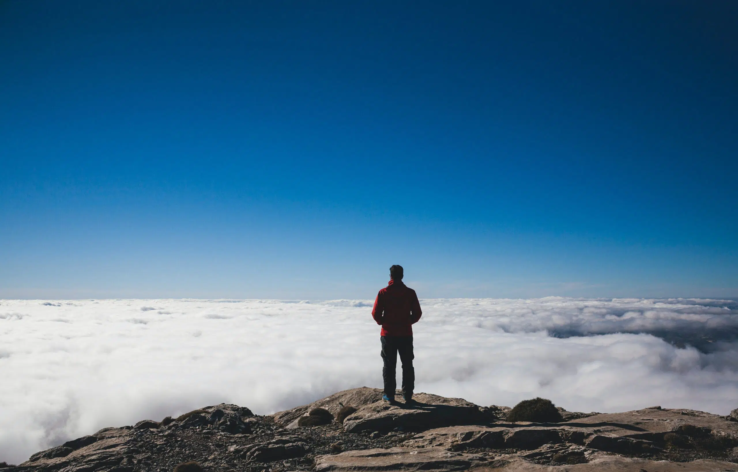 Man Contemplating the Universe