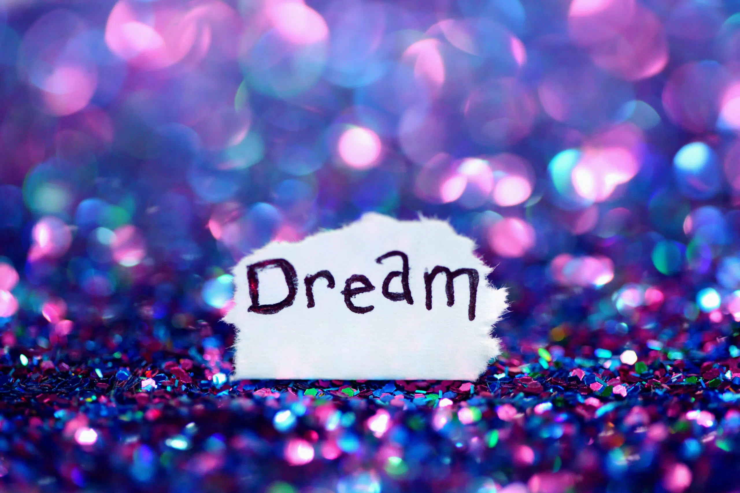 Decorative version of the word "Dream"